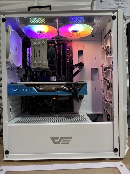 Геймърски компютър Intel i5 7500/RX580 8GB/16 Ram/512 ssd/550W
