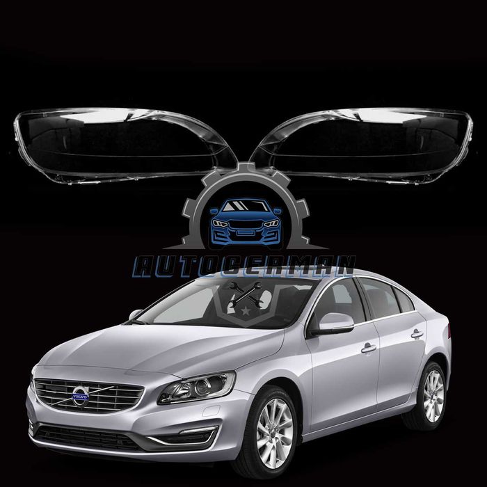 Капаци фарове Volvo S60 (14-16) стъкло фар крушки Волво С60 xenon