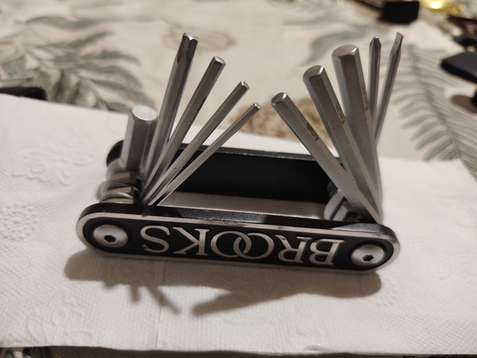 Multitool premium bicicletă BROOKS England MT21 – Ediție de lux, ca nou