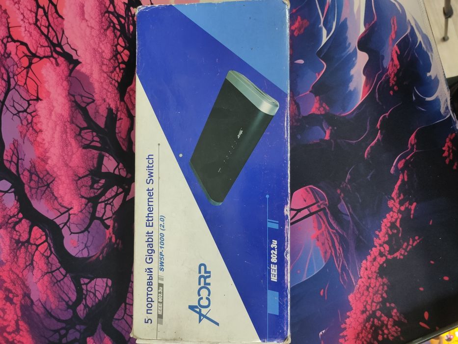Сетевой коммутатор Acorp 5 Gigabit ports