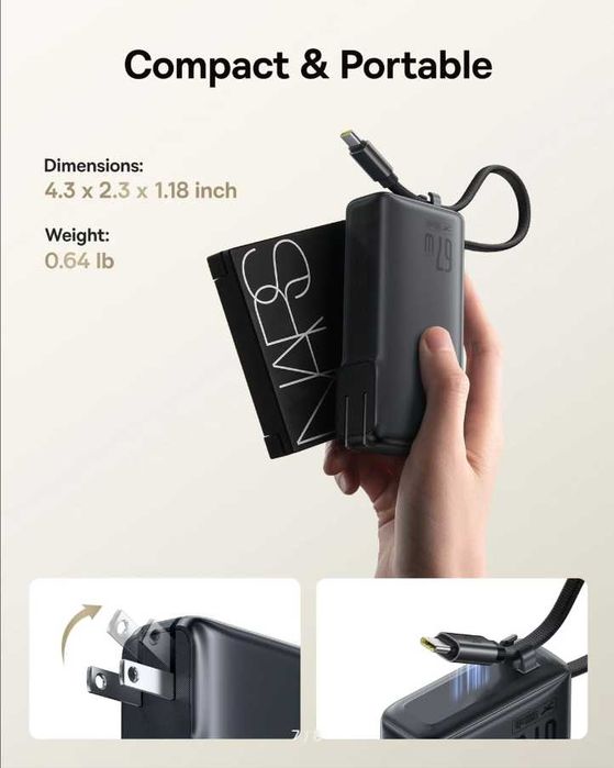 Power Bank Baseus 67 Вт 10000 мАч