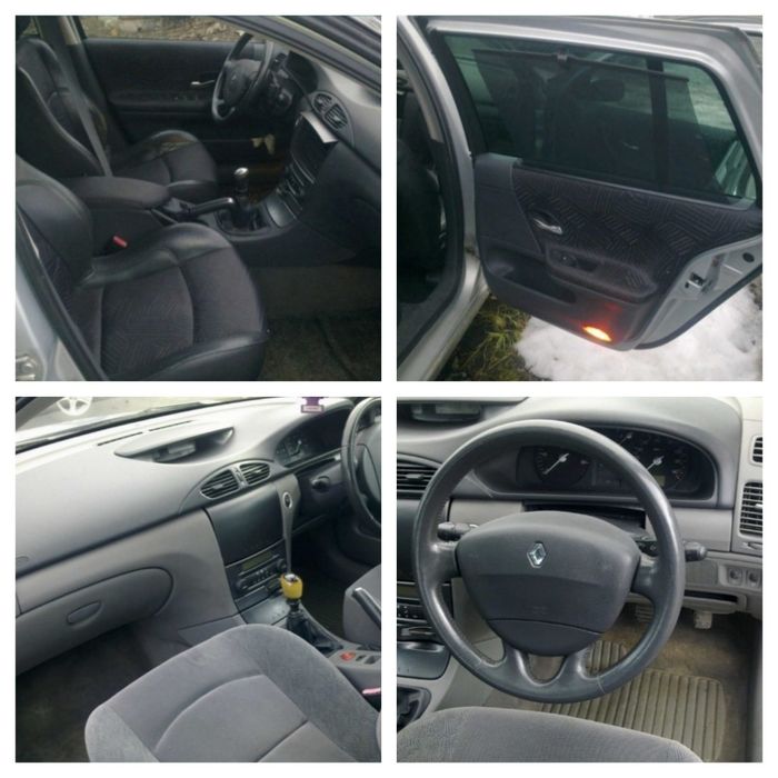 Oglinda electrica dreapta renault laguna 2 negru NV676 albastru OVD42