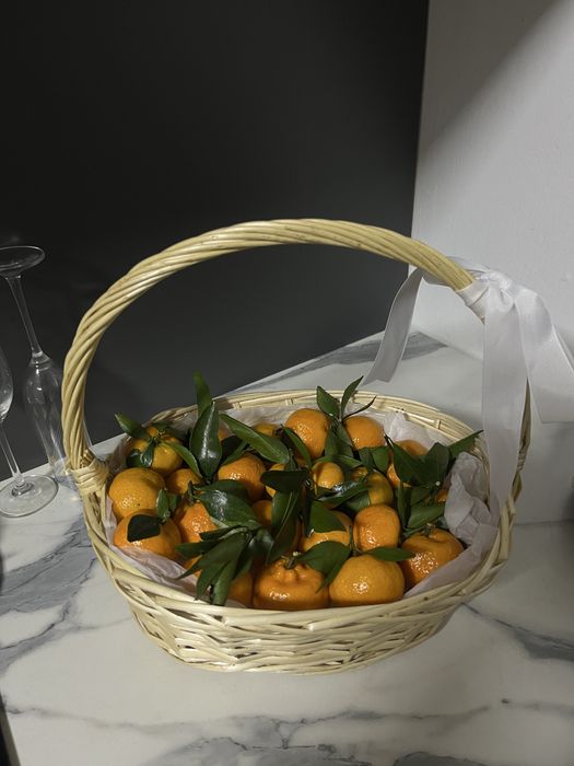 Мандарины в корзинке