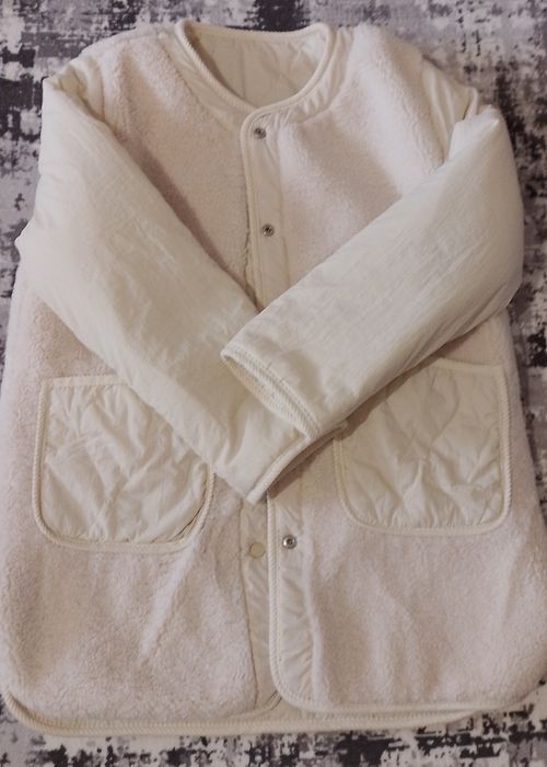 Ново Дълго Двулицево пухено Палто ZARA