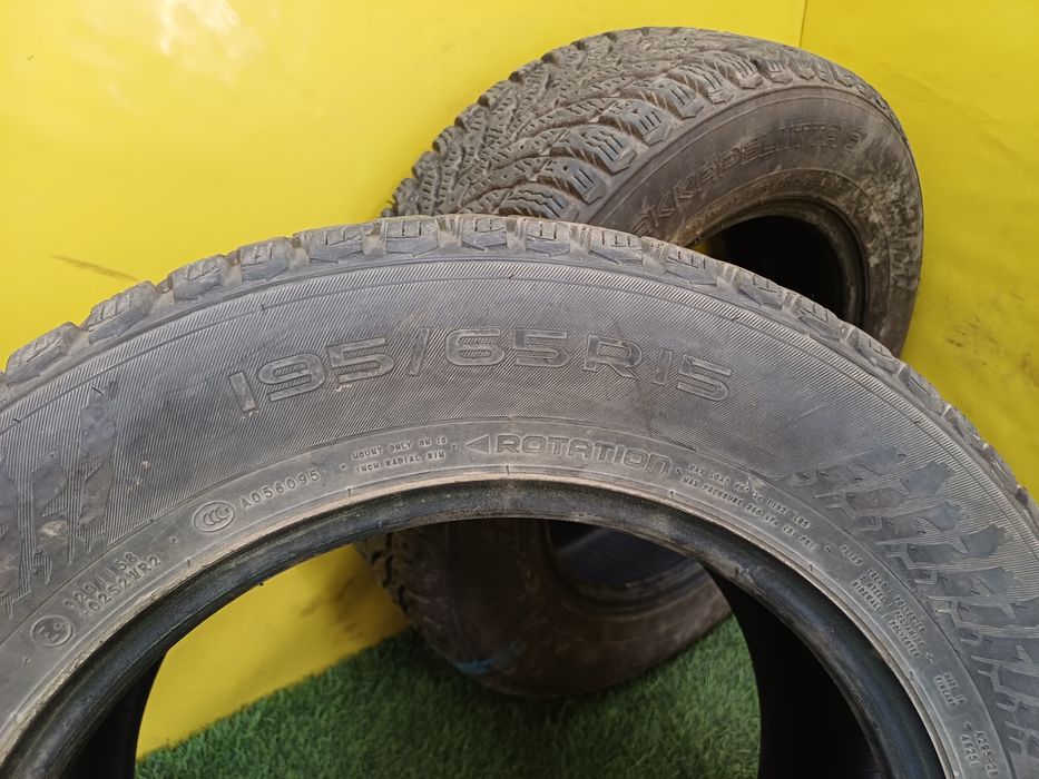 Шины 195/65 R15 Nokian пара.