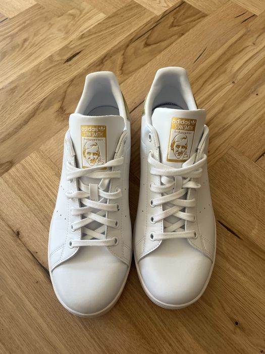 Adidas Originals - Stan Smith White Gold Metallic