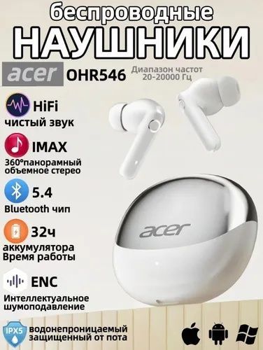 Продам наушники Acer