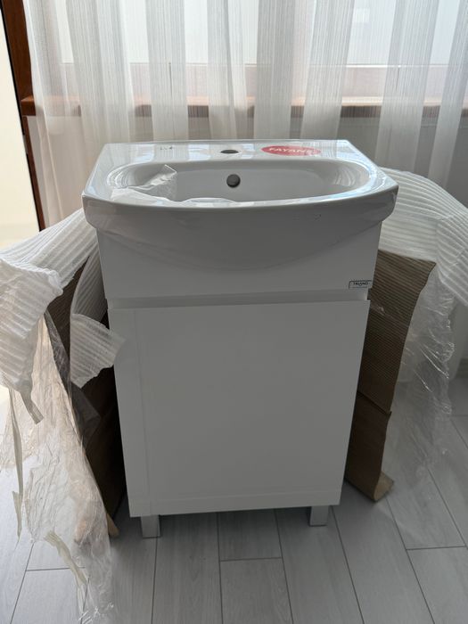 Шкаф долен Дентън, 50 cm, бял