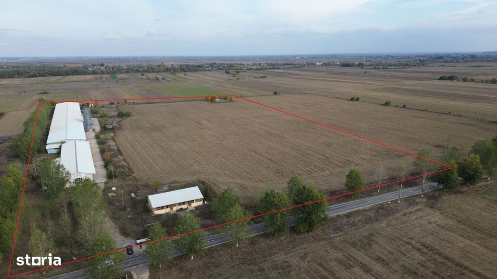 POTLOGI - Dâmbovița | Hală multifuncțională cu teren 8 ha