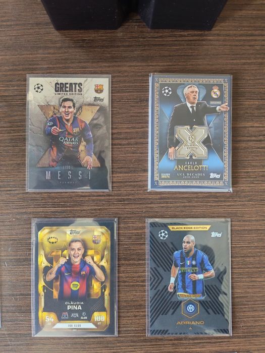Lot 16 Cartonase Topps Match Attax Extra 2025/2026 + Cutie X-Tin Messi