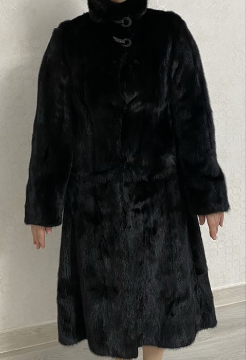 Натуральная норковая шуба