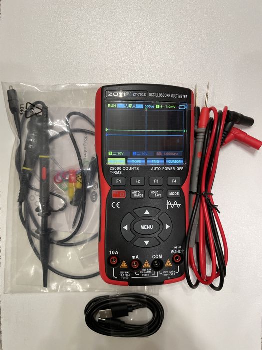 Multimetru de precizie cu osciloscop, nou
