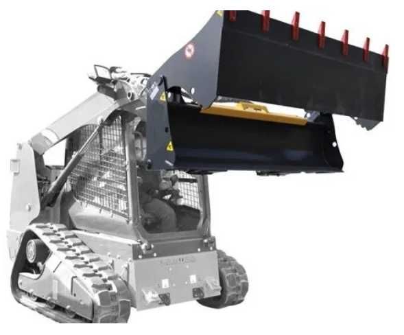 Stoc cupa multifunctionala 4 in 1 hardox excavator mini, mare si buldo