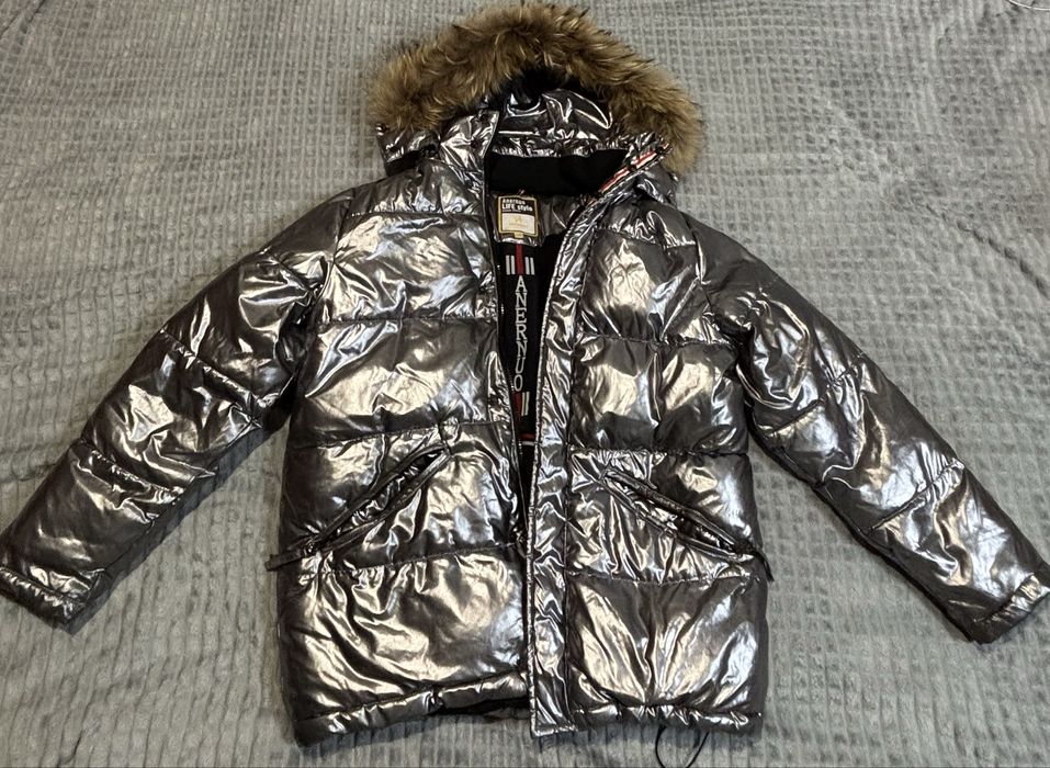 Тёплая зимняя куртка (размер 170)