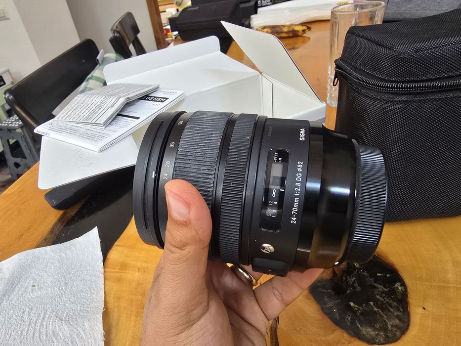 Sigma art 24-70 f 2.8 canon