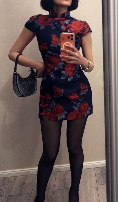 Продам эффектное платье в японском стиле размер s