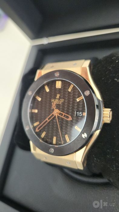 Золотые Hublot classic fusion Оригинал