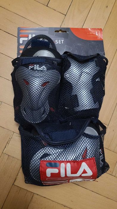 Предпазни наколенки + налакътници + накитници на FILA