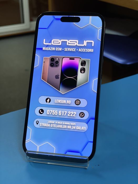Apple iPhone 14 Pro 128GB, Garantie 12 luni | Lensun