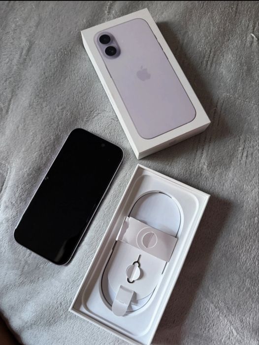 iPhone 17 256GB Lavender | 100% baterie | Garanție până în 2027 | Impecabil
