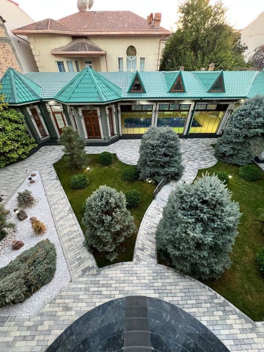 Продается Евродом 8.5 сотки Яккасарай_Басейн и сауна