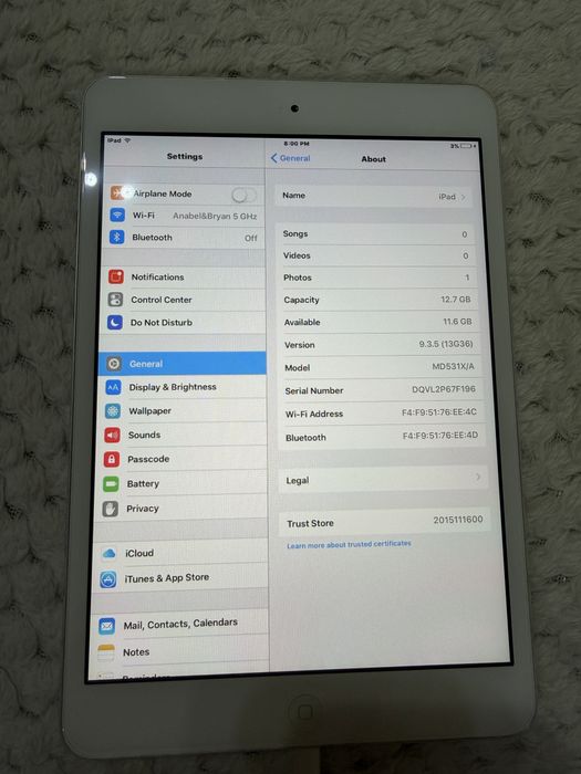 iPad mini 1 16BG wifi