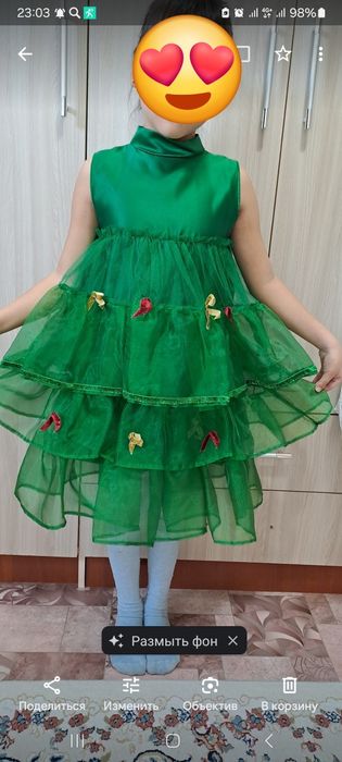 Платье новогодняя для девочек