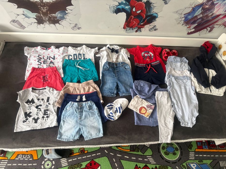 Лот дрехи за момче, размер 1 година