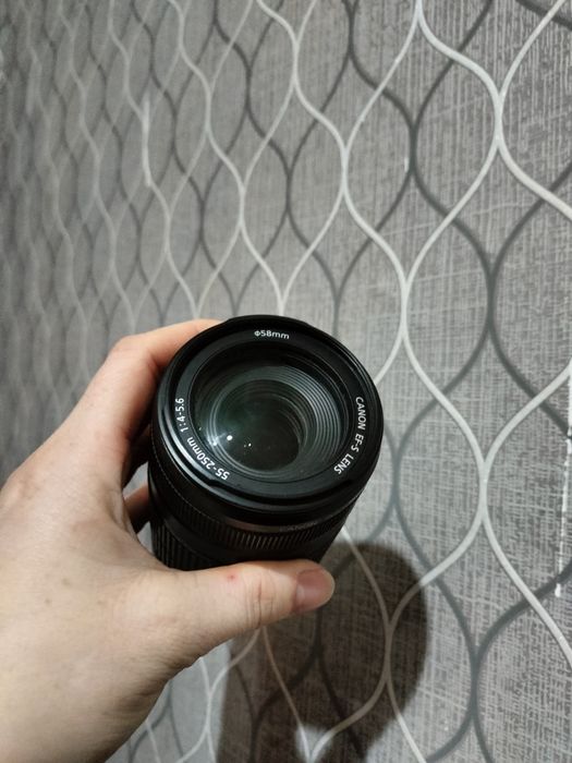 Объектив на Canon