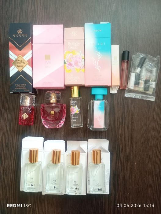 Vând set parfumuri Avon, French Perfumes, Bottega Verde
