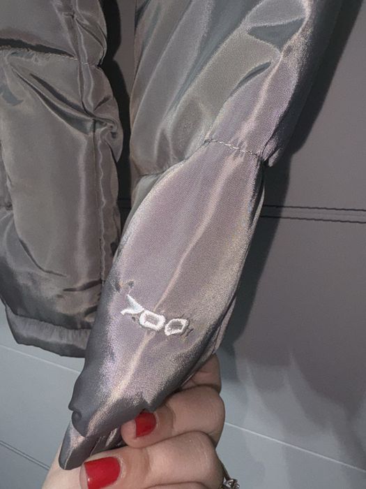 Geacă L The North Face negru neagră gri alb albă  Nouă nepurata new