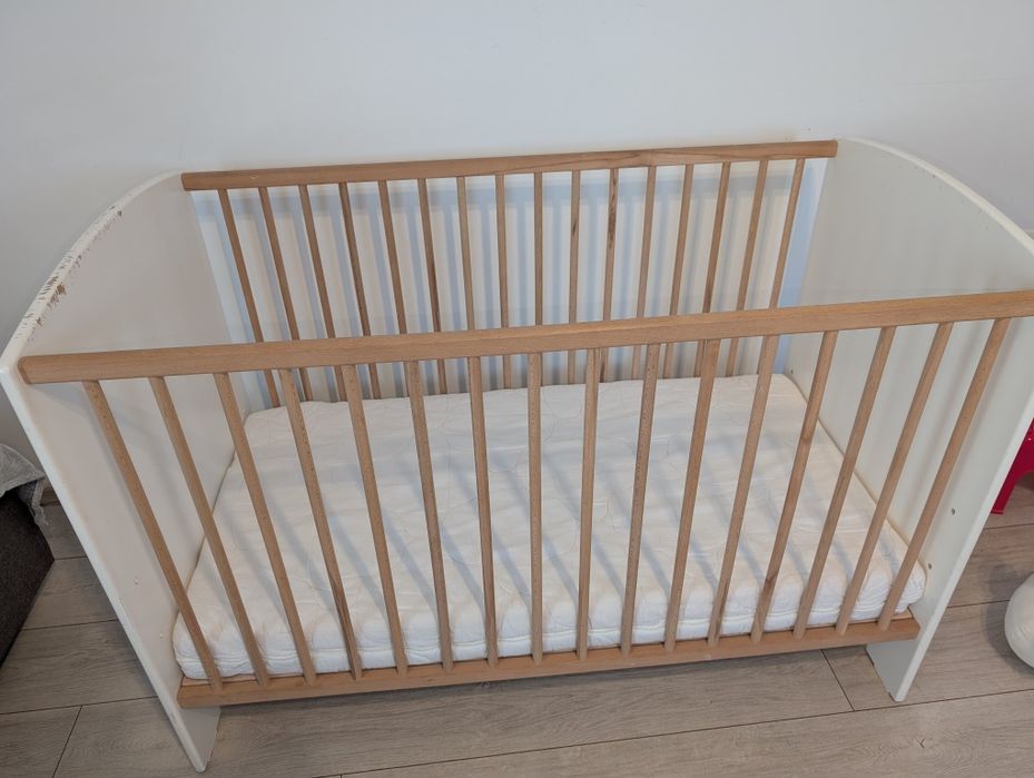 Pătuț bebe + saltea cocos – 120×60 cm – 350 lei