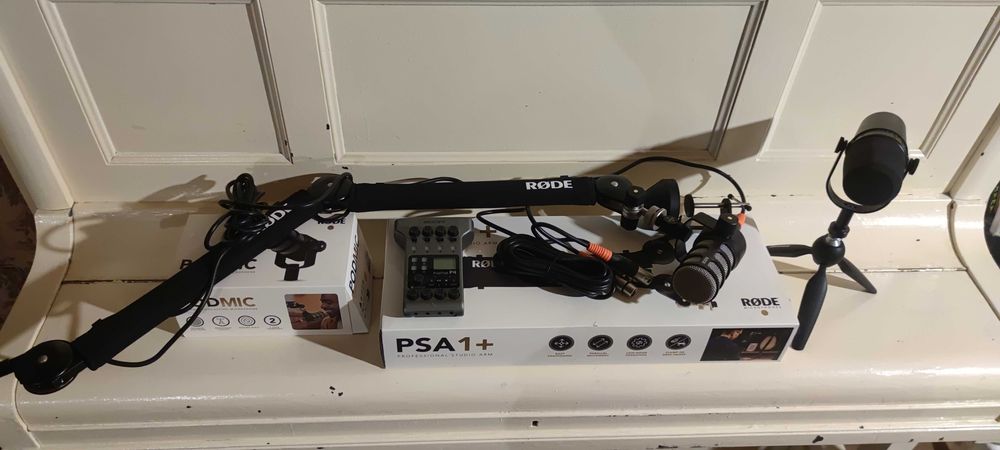 Професионален подкаст комплект (Shure MV7, Rode PodMic, Zoom P4)