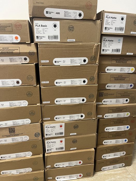 Filament imprimanta 3D PLA ABS PLA MATTE Bambulab