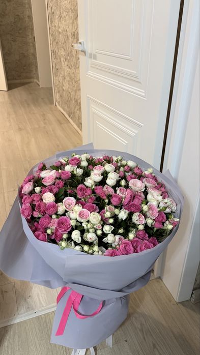 Цветы новые вчера подарили