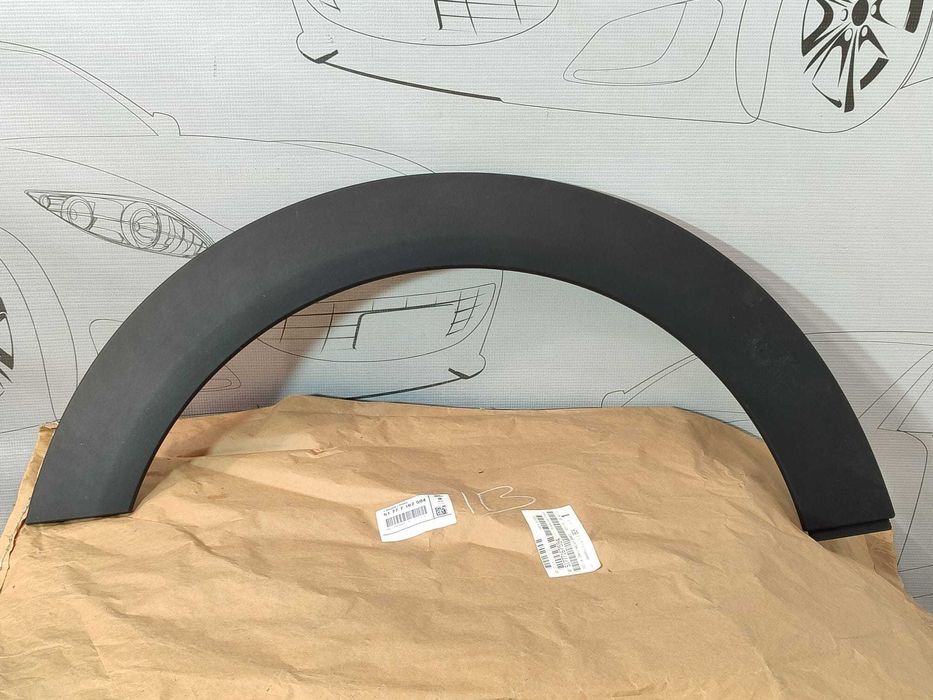 Trim / Ornament aripă dreapta Mini One / Cooper Clubman R55 COD: 51777167594 / 11412910 2011 / [2006-2014] / (1C4)