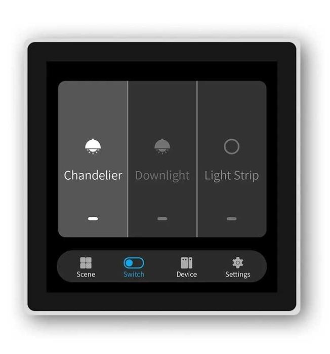 Tuya T3E Zigbee Смарт Ключ & Контролен Панел за Сцени | 3 изхода