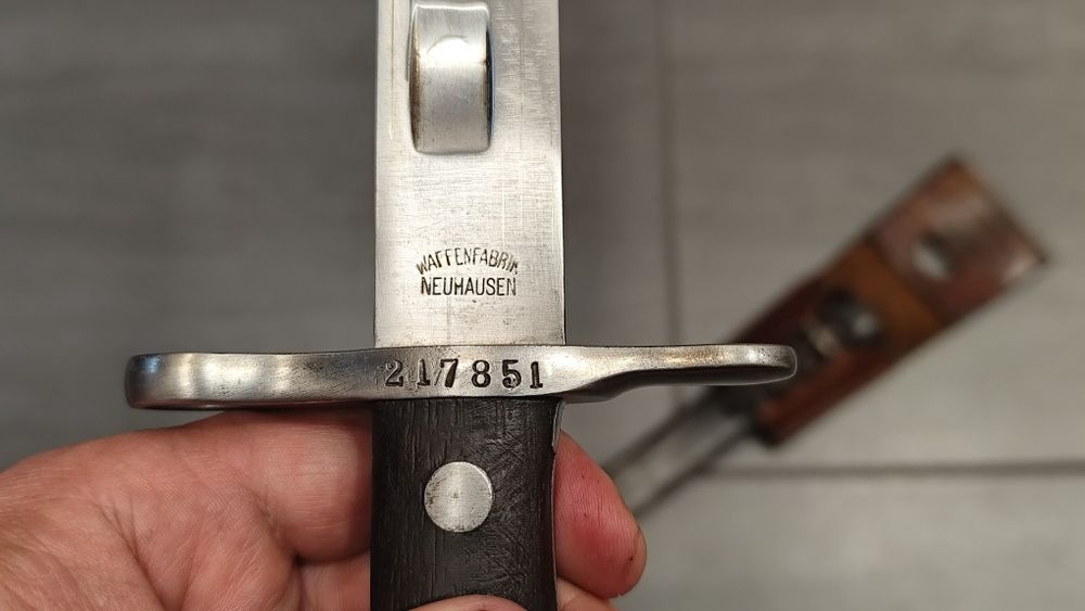 Schmidt Rubin M-1918  /Швейцарски Щик / Байонет /