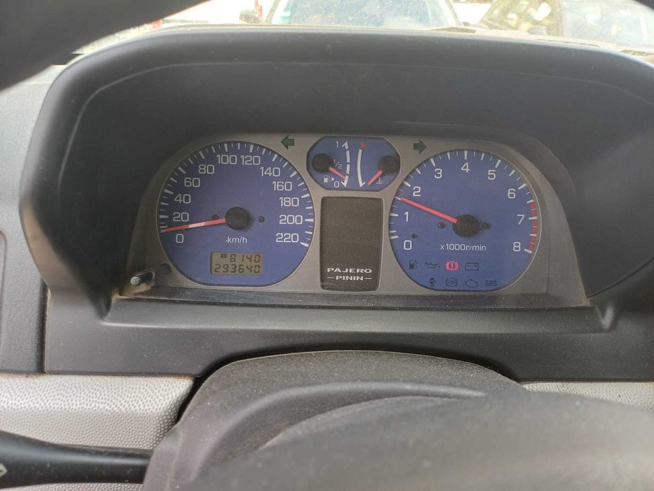 Mitsubishi Pajero Pinin perfect functional mecanic, dar cu rugina in partea din spate