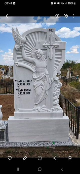 Cruci marmură și granit