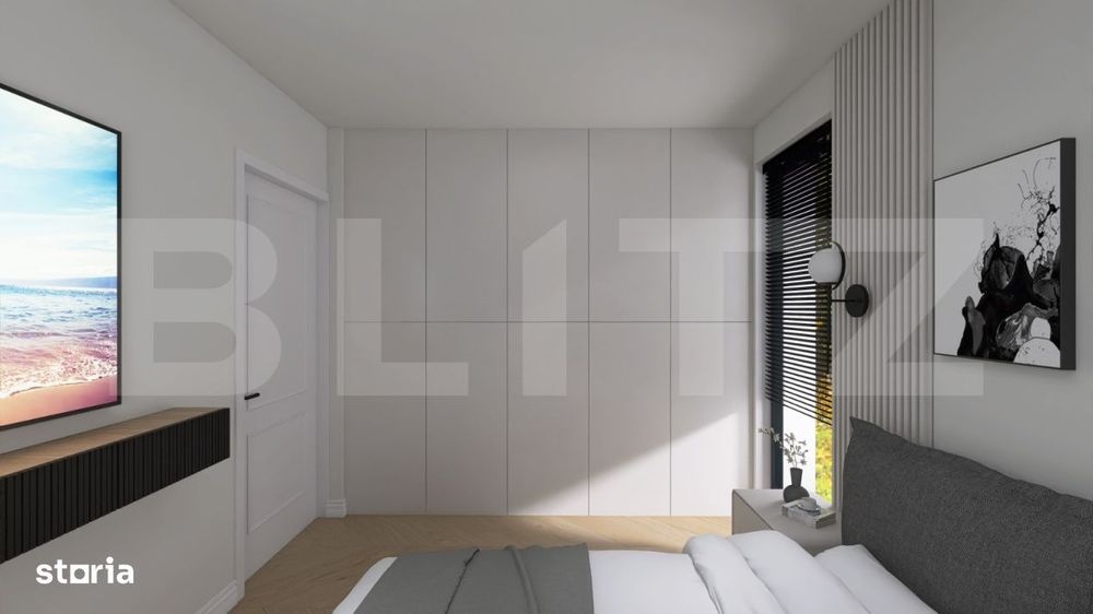 Apartament cu 3 camere in suprafat utila de 81,74 mp si balcon zona Br — fotografia 2