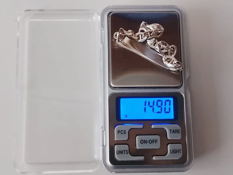 Veche bratara din argint de 925, AR