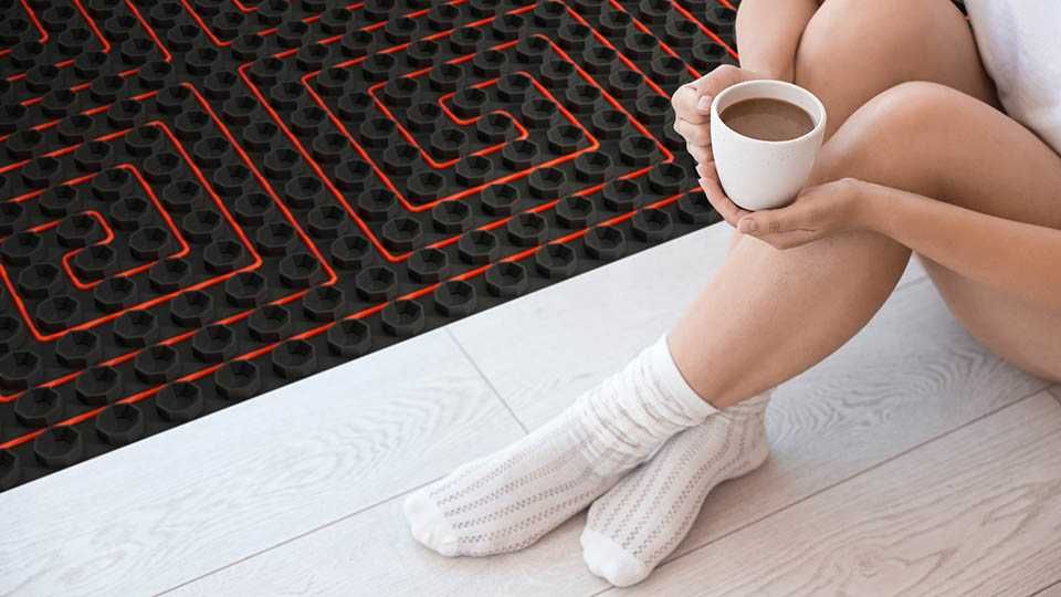 Установка систем отопления, теплые полы