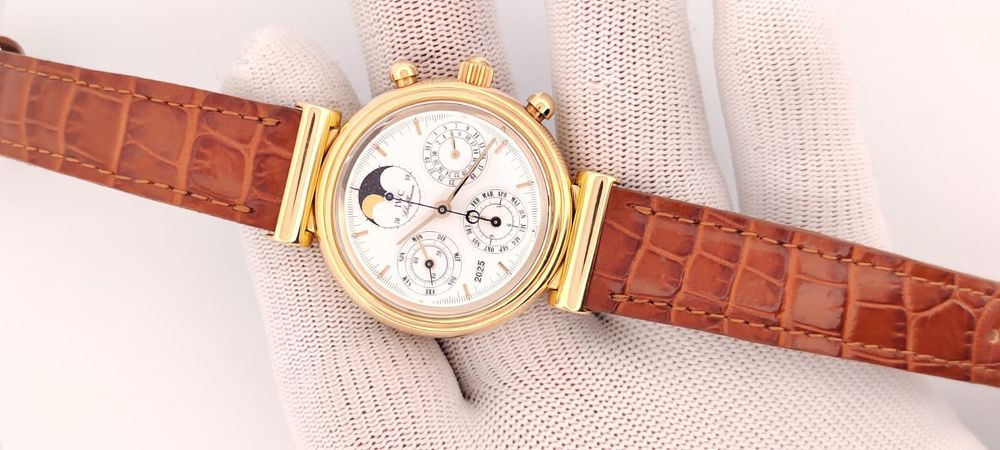 IWC Da Vinci Perpetual Calendar aur 18K Amanet BKG