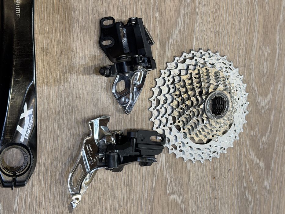 Transmisie Shimano Deore XT 3x10