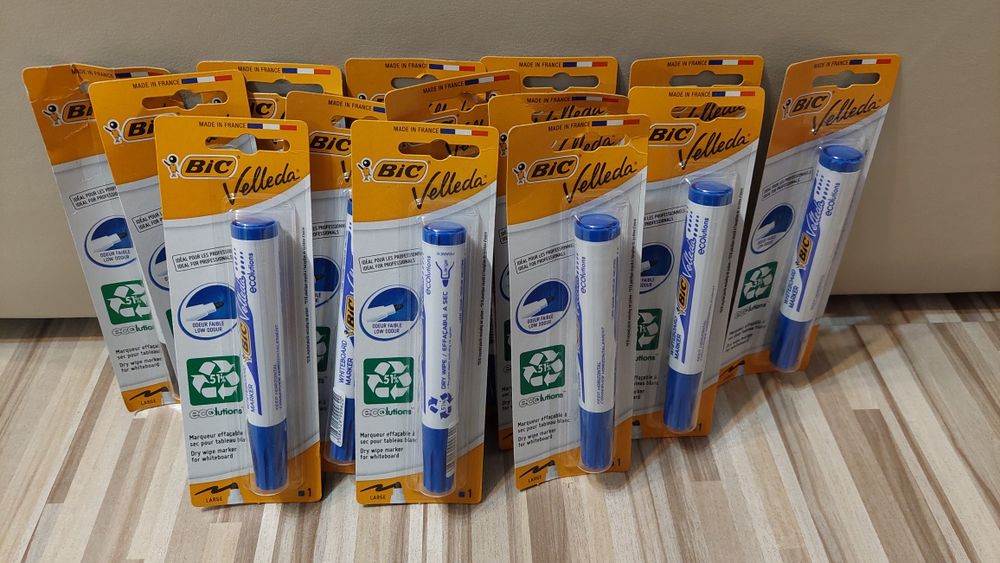 Marker Bic Velleda pt.tablă magnetică albă,sigilat.