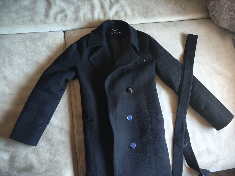 Пальто кашемировое б/у