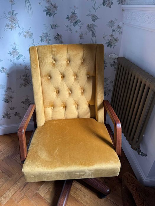 Fotoliu catifea, tapitat, Mobexpert