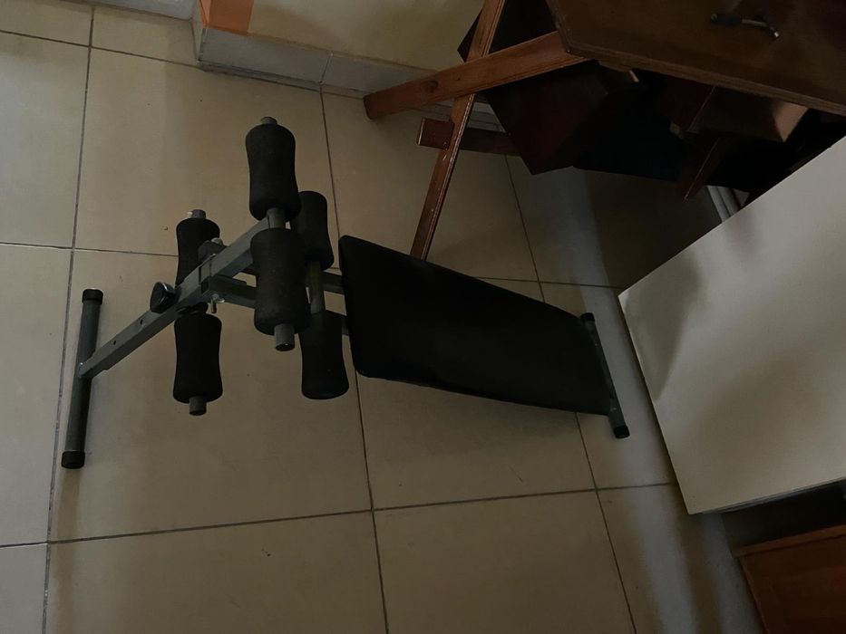 Set banci fitness si bicicleta eliptica sport