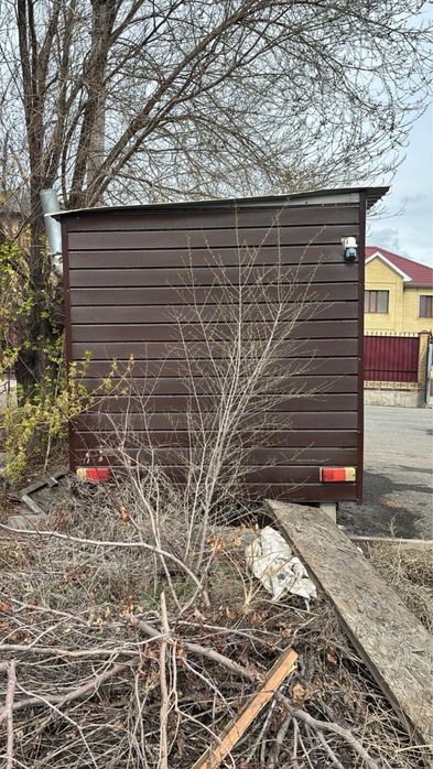 Торговая будка на колёсах